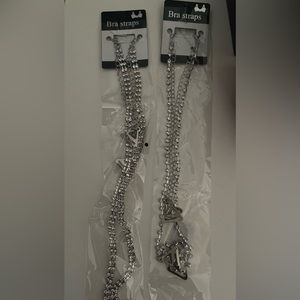 Rhinestone Shoulder Bra straps
